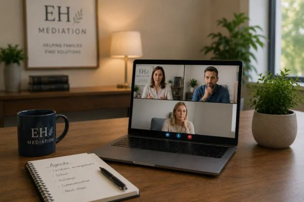 child access mediation Spalding online meeting.